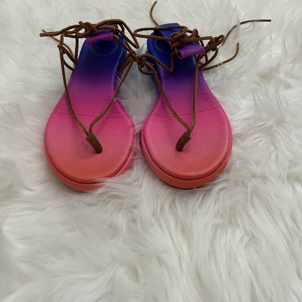 Chloé WaveDegrade Leather Sandals - Picture 5 of 5